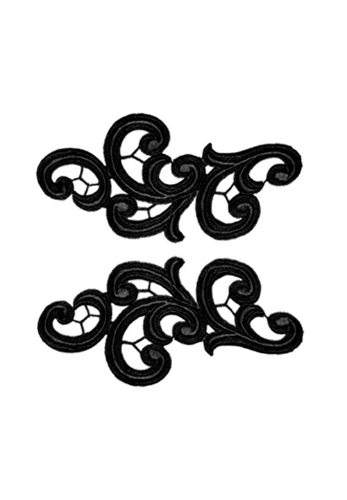 Chrisanne Clover Emma Guipure Lace Motif Pair